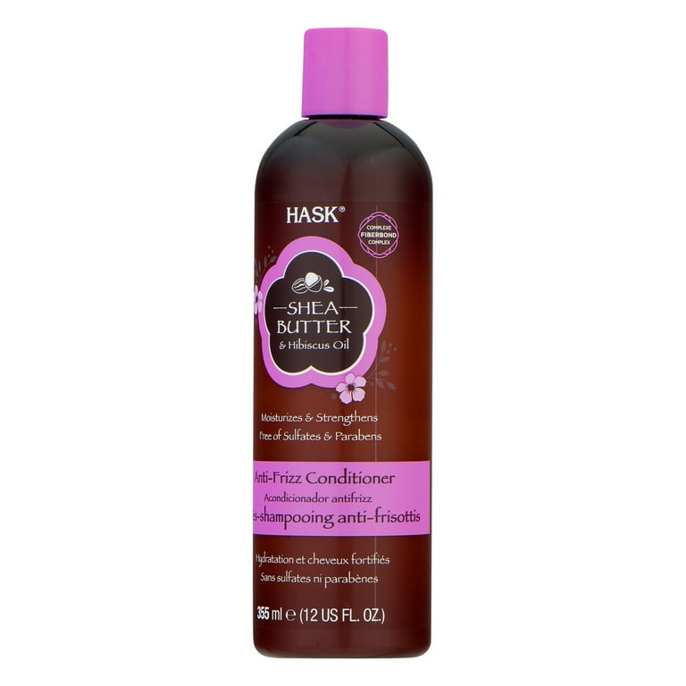 HASK Shea Butter & Hibiscus Oil Anti-Frizz Conditioner (12oz) HASK Shea Butter & Hibiscus Oil Anti-Frizz Conditioner (12oz)