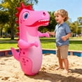 thumbnail image 4 of syligr 35 Inch Inflatable Dinosaur Bop Bag Toy, Self-Righting Punching Bag for Kids Indoor Active Play, Stand Up Boxing Toy for Stress Relief, Birthday Christmas Gift for Boys Girls Ages 3-14, 4 of 6