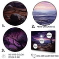 thumbnail image 3 of Designart "Hazy Nights In The Negev Desert Of Judaism" Judaism Canvas Wall Art, 3 of 7