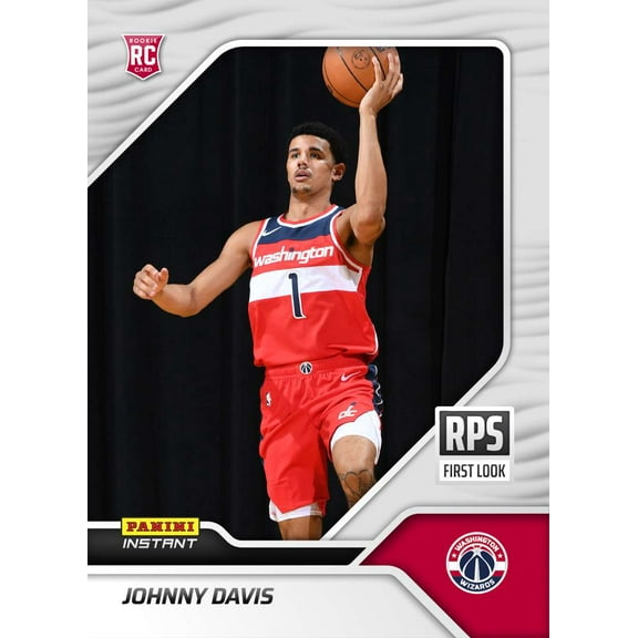 NBA 2022-23 Instant RPS First Look Basketball    Johnny Davis Trading Card (Rookie Card) #RPS-9