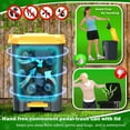 thumbnail image 3 of Outdoor Dog Poop Trash Can with Pooper Scooper & 60 Free Poop Bags -15 L/4 Gallon Dog Waste Trash Can Pet Waste Disposal Station with Inner Bucket - Metal Dog Pooper Scooper Great for All Sized Dogs, 3 of 7