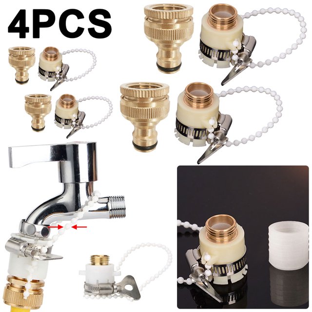 Adaptador Acoplamiento Manguera Cobre Conector Roscado Sin Fugas 20mm Y 25mm (3 Uds.)
