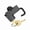 Black, variant on 7/8'' Motorcycle Helmet Lock & 2 Keys For Universal Kawasaki Harley BMW Honda Two Colors