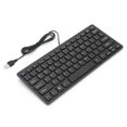 thumbnail image 1 of Mini teclado, teclado con cable USB, teclado portátil para juegos, teclado clave, el mejor de su clase, 1 of 8