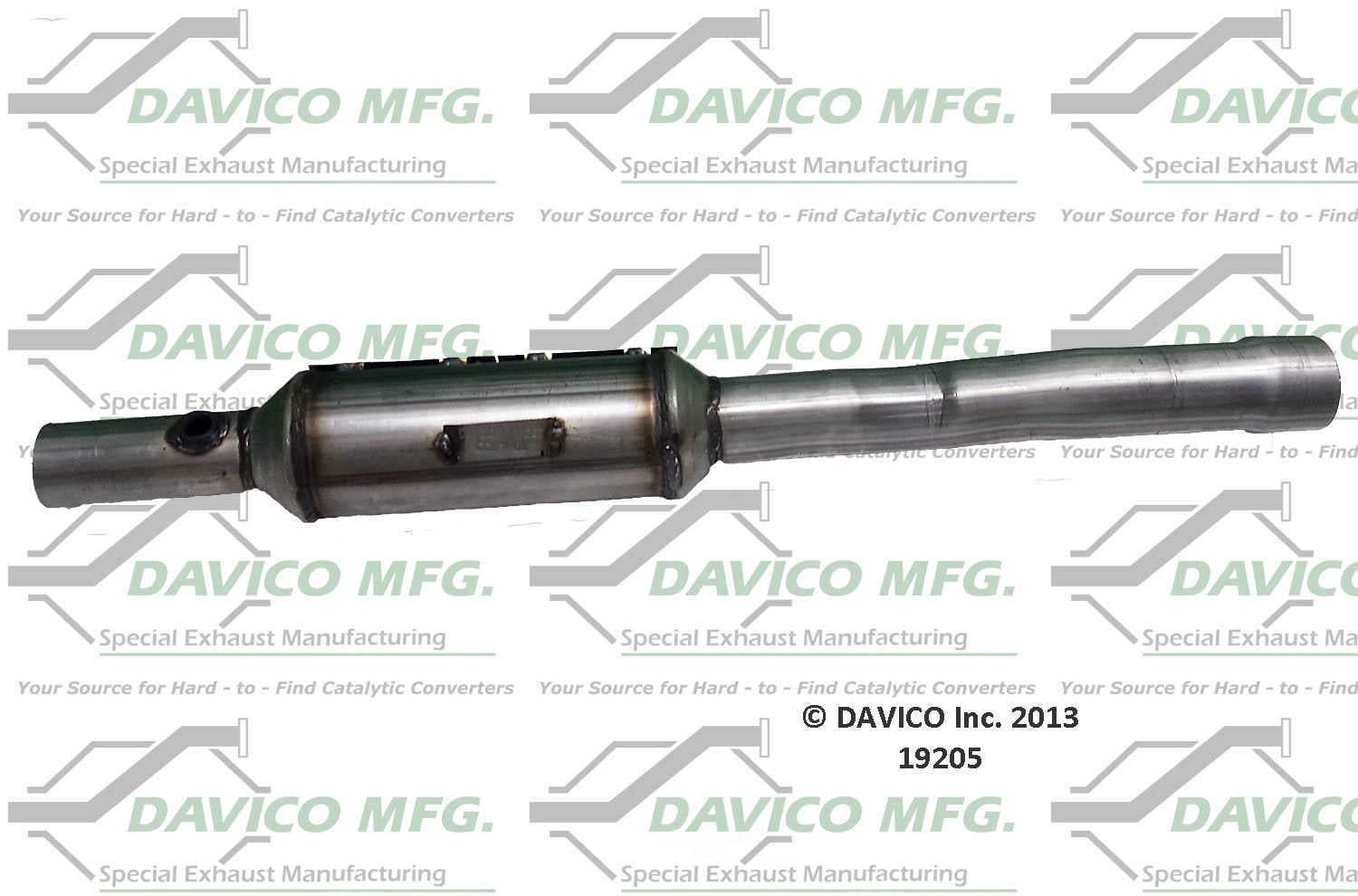 Davico Mfg 19205 Direct-Fit Catalytic Converter