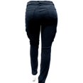thumbnail image 3 of Jack David Womens Plus Size cargo Stretch Skinny Leg twill Jean Pants, 3 of 3