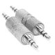 thumbnail image 2 of uds 3,5mm estéreo macho a 3,5mm macho auriculares Adaptador de Audio conector acoplador Jack, 2 of 5