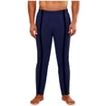 thumbnail image 2 of PNTUTB Men's Fashion Casual Solid Color Comfortable Elastic Waist Full Zip Two Way Quick Off Straight Leg Pants, 2 of 6
