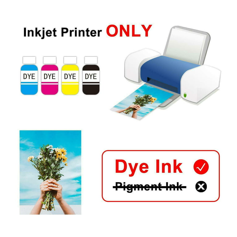 Inkjet or Laser Lightweight Photo Glossy Paper 8.5 x 14 Legal Size 50 sheets
