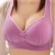 thumbnail image 1 of Sujetador sin aros para tallas grandes de mujer: ropa interior fina y transpirable con push-up, cierre lateral y sujeción cómoda, 1 of 5