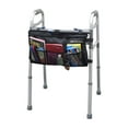 thumbnail image 6 of AlveyTech Deluxe Organizer Bag with Multiple Pockets, Nylon Walkers & Rollators Storage Bag (Black), 6 of 10