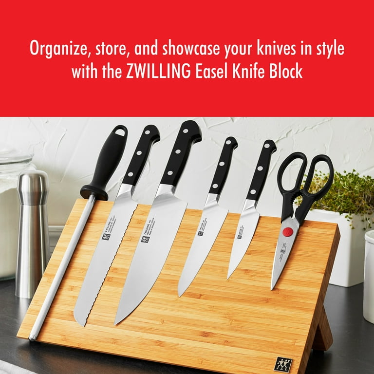 ZWILLING J.A. Henckels Pro 10-Piece Bamboo Block Knife Set + Reviews