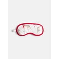 thumbnail image 4 of Wonder Nation Girls Short Sleeve Button Front Pajama Top and Shorts Set with Eyemask, 3-Piece, Sizes Sizes 4-18, 4 of 4
