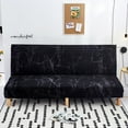 thumbnail image 1 of Stretch Elastic Armless Couch Cover Folding Futon Decor B, 1 of 8