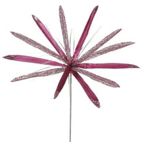 Vickerman 24" Mauve Velvet Papyrus Artificial Christmas Pick, 3 per Bag