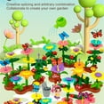 thumbnail image 6 of Toys for KidsFwttom Building Blocks, Garden Toddler Toys Building Sets, Flower Assembled Blocks Educational Toys for Home Kindergarten Birthday Gift, 6 of 9