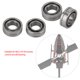 thumbnail image 3 of Piezas de repuesto para aviones con rodamientos de metal, aptas para aviones WL K130 RC, 3 of 8