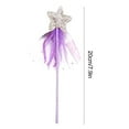 thumbnail image 2 of Jierger Star Wand Christmas Girls Props Angel Fairy Sticks for Birthday Wedding Party Role Play Toys for Christmas Thanksgiving Holiday New Year Party Decoration, 2 of 5