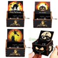 thumbnail image 5 of Caja de música Anastasia tallada de madera con manivela, música de Feliz Halloween, eres mi sol, decoración de Halloween, regalo de cumpleaños de Navidad, 5 of 5