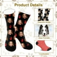 thumbnail image 2 of Personalised Socks With Photo Socks With Face Socks Print Photo Personalised Socks For Christmas Birthday And, 2 of 4