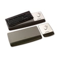 thumbnail image 2 of 3m/commercial Tape Div. Antimicrobial Gel Mouse Pad/keyboard Wrist Rest Platform, Black/silver, 2 of 5