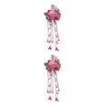 thumbnail image 4 of Jumpingount Las pinzas para el cabello Hefeng para una apariencia única y elegante no se caen de la artesanía fina de gama alta Color de la flor rosa 2Conjunto, 4 of 6