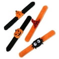 thumbnail image 2 of Spider Pattern Slap Bracelet Halloween Accessory For Kids And Adults Fabric And Plastic Party Gift B, 2 of 7