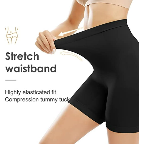 3PCS Women's High Waisted Flat Belly Shaper Sculpting Panties Slimming  Shapewear Shorty Clothing Abdominal Compression Slimming Anti Chafing Thigh  