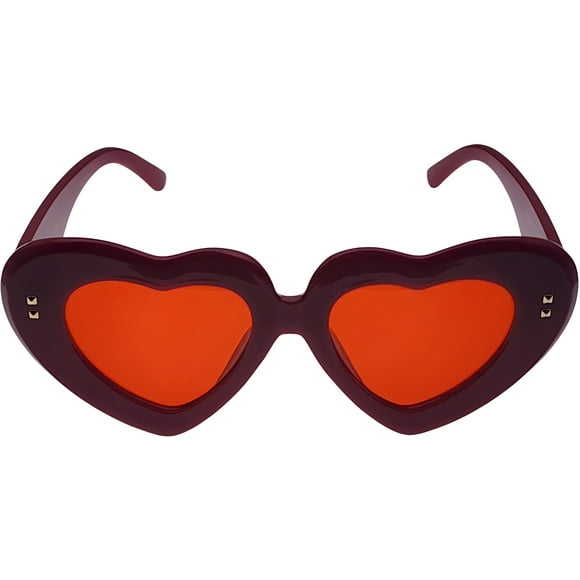 Lentes de sol Sersun SUN32 HEART rojo Unisex
