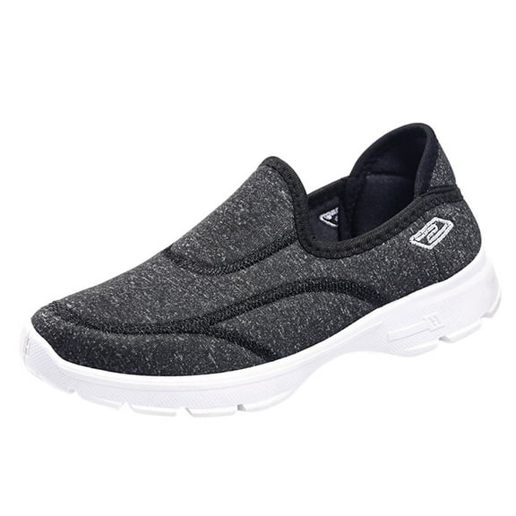 Womens Clearance asdoklhq Sneakers for Women Women Ladies Casual Loafers Sneakers Flats Breathable Stretch Cloth Shoes Black 39