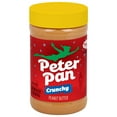 thumbnail image 3 of (2 pack) Peter Pan Crunchy Peanut Butter, Smooth, Gluten Free Peanut Butter, 16.3 oz Jar, 3 of 11