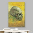 thumbnail image 3 of wall26 Canvas Print Wall Art Skull by Master Artist Vincent Van Gogh Nature Wilderness Illustrations Fine Art Relax/Calm Multicolor for Living Room, Bedroom, Office - 12"x18", 3 of 7