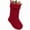 Red, variant on Christmas Stockings Cable Knit Stocking Christmas Decorations Goodie Bags Gift Fireplace Xmas Tree Stocking Ornaments for Holiday Family Friends