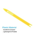 thumbnail image 3 of Uxcell Fishing Net Repair Kit, 6# Plastic Fishing Net Sewing Needles, Yellow 12Pack, 3 of 5
