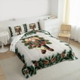 thumbnail image 3 of Feelyou Kawaii Retro Nutcracker Bedding Comforter Set, Christmas Plant Twin Comforter Sets, Kids Teen Child Reversible Bedding Set, Microfiber Bedroom Decor, 2-Piece, 3 of 8