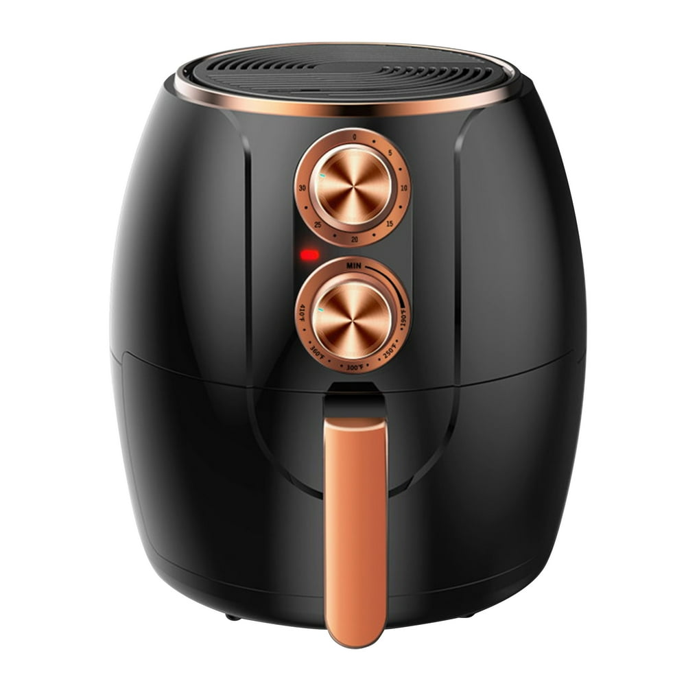 Brentwood 3.2 Quart Air Fryer with Timer and Temp Control Black and