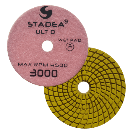 

Stadea PPW133X Granite Polishing Pads 5 Diamond Pad 3000 Grit For Granite Quartz Stones Polish