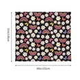 thumbnail image 3 of Yiaed Rainbow Flowers Print Tapestry for Bedroom,Tapestry Wall Tapestries, Tapestry Aesthetic for Living Room Dorm Room 51" X 60", 3 of 6
