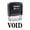Black, variant on Printtoo Self Inking Rubber Stamp Office Stationary VOID Stamp-Black
