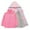 Pink, variant on NOKIO Girls Outerwear Jackets Kids Insulated Parkas Kids Big Kids Boys And Girls 2PC Long Sleeved Water Proof Snowproof Ski Wear Removable Liner Jacket Winter Coats For Baby Girls