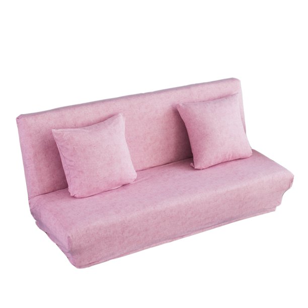 sofá elástico elástico sofá cama plegable cubre slipcover Pink L Sunnimix Sin apoyabrazos Sofá Funda de Polvo