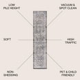 thumbnail image 3 of JONATHAN Y MODERN PERSIAN 2 x 10 Runner Rug, Boho Cottage Medallion - Brown/Ivory, MDP501B-210, 3 of 9