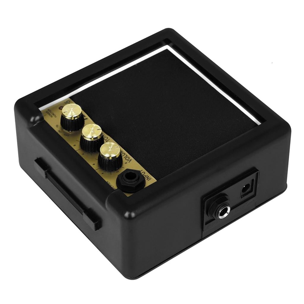 SDFGTstore 5W Guitar Amplifier Rechargeable Guitar Amp Portable Acoustic Electric Guitar Speaker Musical Instrument Parts