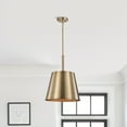 thumbnail image 3 of Nuvo Lighting Alexis 1 Light Large Pendant Burnished Brass and Gold Finish - Burnished Brass / Gold, 3 of 16