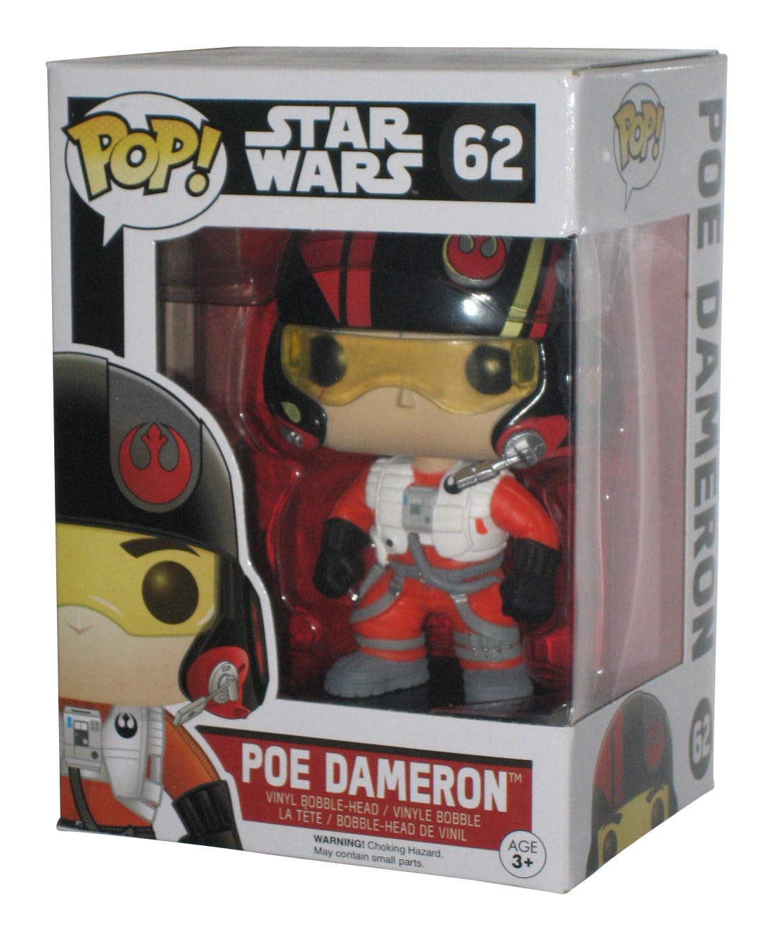 Star Wars Episode VII Poe Dameron Funko POP! Vinyl Figure 62 - Walmart.com - Walmart.com