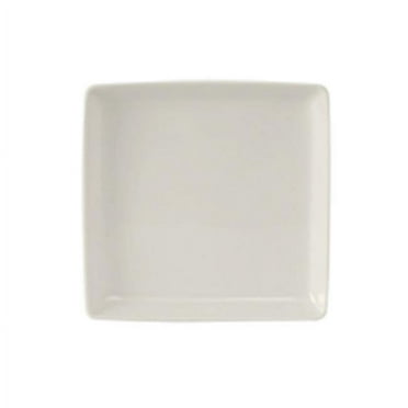 Tuxton  Vitrified China Square Plate Pearl White - 5.625 x 5.625 x 0.625 in. - 2 Dozen