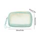 thumbnail image 3 of Bolso de malla para maquillaje 9,45x5,51x2,36 pulgadas Organizador de cremallera de nylon Beige azul rosa • Almacenamiento transparente para cosméticos transpirables para viajes • Soporte para, 3 of 6