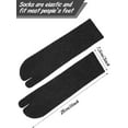 thumbnail image 4 of Kiibsot 4 Pack Flip Flop Socks Split Toe Socks Japanese Tabi Socks for Men Women, 4 of 7