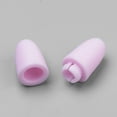 thumbnail image 2 of 100 set Plastic Breakaway Clasps For Rubber Silicone Teething Necklaces Pearl Pink 24x9mm Hole: 2.5mm Plastic, 2 of 2