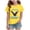 Yellow, variant on PEASKJP Girls Patriotic Shirt Kid 4th of July T-Shirts Boys Girls American Flag Shirt Patriotic Top Short Sleeve Tees,Size 11-12 Years